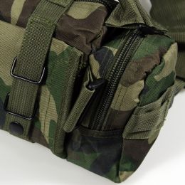 [Field Sports] Military Camouflage Multi-Purposes Fanny Pack / Waist Pack / Travel Lumbar Pack